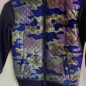 Kids Camouflage Quilted Jacket